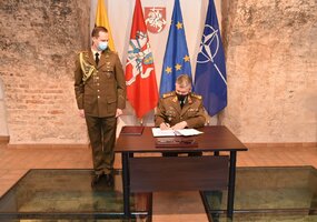 Kariuomenė ir LR Vadovybės apsaugos tarnyba tęsia bendradarbiavimą - 2