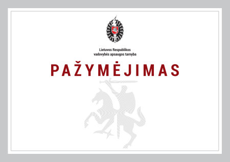 Tarnybą pradeda nauji pareigūnai