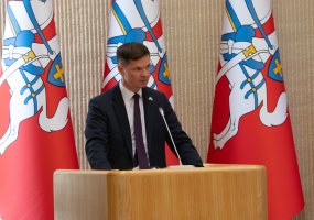 Garbės medalio „Aukščiausiosios Tarybos Apsaugos skyrius“ įteikimo ceremonija - 5