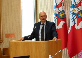 Garbės medalio „Aukščiausiosios Tarybos Apsaugos skyrius“ įteikimo ceremonija - 4