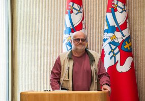 Garbės medalio „Aukščiausiosios Tarybos Apsaugos skyrius“ įteikimo ceremonija - 3